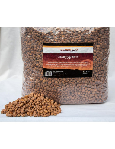 Alune Tigrate Tigernuts Mixed Tigernuts, 8-15mm, 10kg