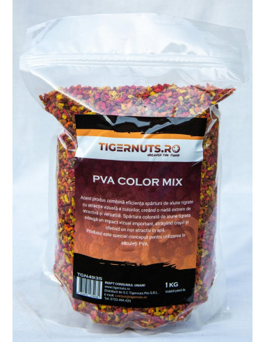 Spartura Alune Tigrate Colorata Tigernuts PVA Color Mix, 1kg