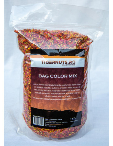 Spartura Alune Tigrate Colorata Tigernuts Bag Color Mix, 1kg