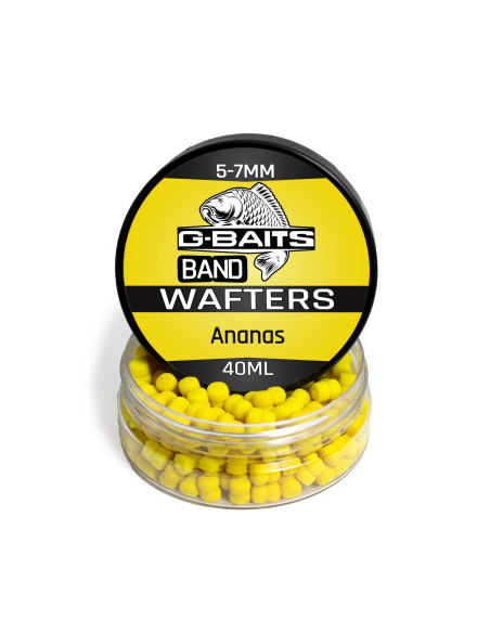 Wafters G-Baits Band, Ananas, 5-7mm, 40ml Wafters G-Baits Band, Ananas, 5-7mm, 40ml