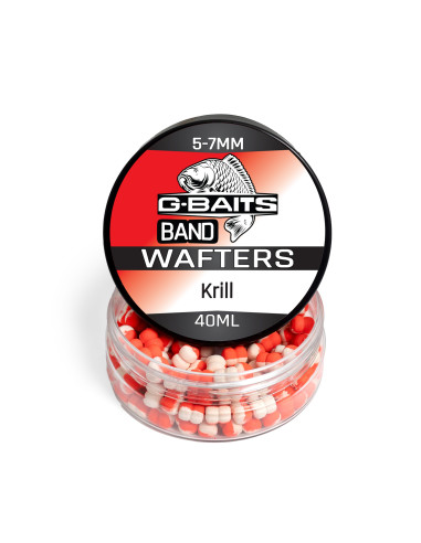 Wafters G-Baits Band, Krill, 5-7mm, 40ml