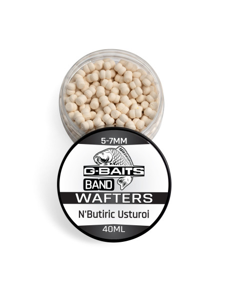 Wafters G-Baits Band, N’butiric-Usturoi, 5-7mm, 40ml Wafters G-Baits Band, N’butiric-Usturoi, 5-7mm, 40ml
