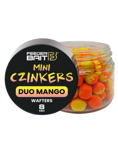 Wafters Feeder Bait Mini Czinkers, Duo Mango, 8mm, 25ml