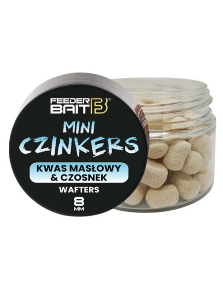 Wafters Feeder Bait Mini Czinkers, NButyric-Usturoi, 8mm, 25ml Wafters Feeder Bait Mini Czinkers, NButyric-Usturoi, 8mm, 25ml