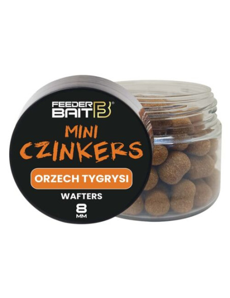 Wafters Feeder Bait Mini Czinkers, Aluna Tigrata, 8mm, 25ml Wafters Feeder Bait Mini Czinkers, Aluna Tigrata, 8mm, 25ml