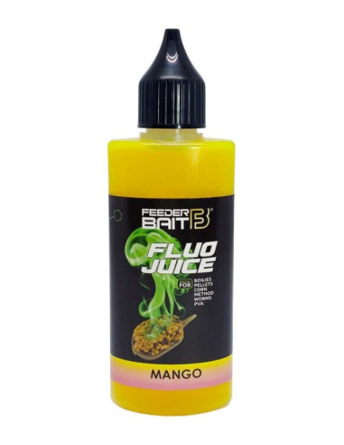 Aditiv Lichid Feeder Bait, Fluo Juice Mango, 50ml