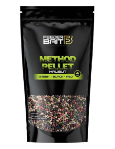 Pelete Feeder Bait Prestige, Halibut Green Black Red, 4mm, 800g