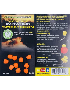 Porumb artificial Enterprise Tackle Midi Pop Up Sweetcorn - Orange