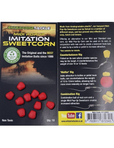 Porumb artificial Enterprise Tackle Midi Pop Up Sweetcorn - Red