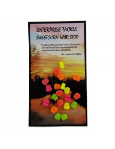 Porumb artificial Enterprise Tackle Sweetcorn Hair Stop - Mini Mixed Fluoro Colours