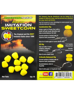Porumb artificial Enterprise Tackle Pop-Up Sweetcorn, culoare Yellow