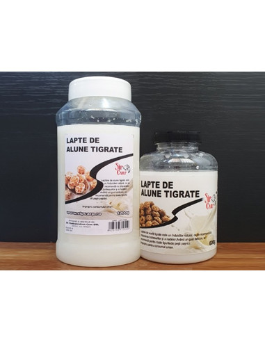 Lapte de alune tigrate