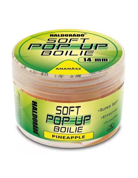 Super Soft Pop Up Boilie Haldorado, 14 mm - Ananas Super Soft Pop Up Boilie Haldorado, 14 mm - Ananas