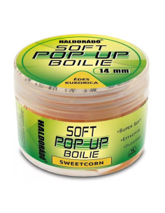 Super Soft Pop Up Boilie Haldorado, 14 mm - Porumb dulce