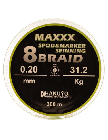 Fir textil Spod & Marker 8 braid, Hakuyo, 300m