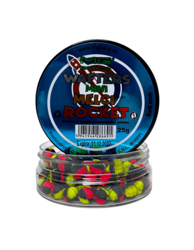 Wafters MG Carp Mini Melci Rocket, 8x6mm, 25g