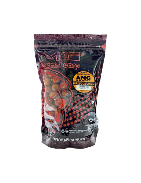 Boilies Semisolubil MG Carp AMG aRoma, 20mm, 1kg Boilies Semisolubil MG Carp AMG aRoma, 20mm, 1kg