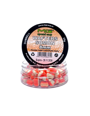 Wafters Dumbell MG Carp Somon, 8mm, 25g