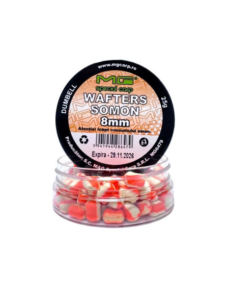 Wafters Dumbell MG Carp Somon, 8mm, 25g Wafters Dumbell MG Carp Somon, 8mm, 25g