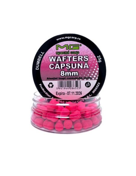 Wafters Dumbell MG Carp Capsuna, 8mm, 25g Wafters Dumbell MG Carp Capsuna, 8mm, 25g