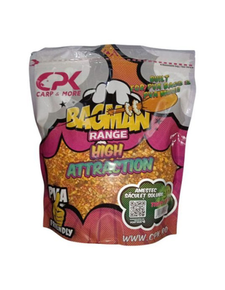 Amestec Saculet Solubil CPK Bagman High Attraction 3D, Tiger Nuts, 800g