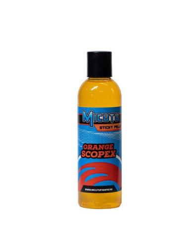 Aditiv lichid Micutu Sticky Pellet Orange Scopex, 200ml