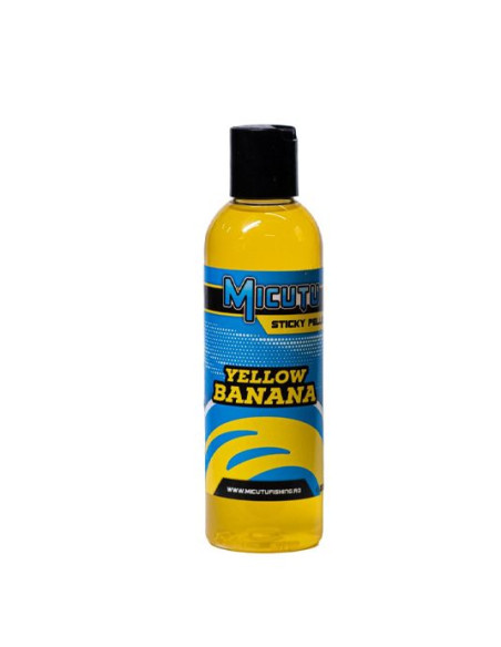 Aditiv lichid Micutu Sticky Pellet Yellow Banana, 200ml Aditiv lichid Micutu Sticky Pellet Yellow Banana, 200ml