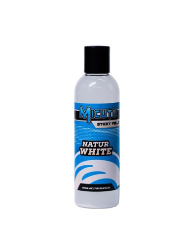 Aditiv lichid Micutu Sticky Pellet Natur White, 200ml