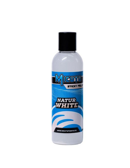 Aditiv lichid Micutu Sticky Pellet Natur White, 200ml