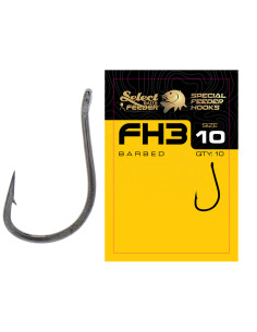 Carlige Select Baits FH3 Feeder Series Hooks, 10 buc/plic