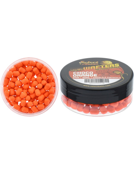 Select Baits Method Feeder Wafters Choco Orange Select Baits Method Feeder Wafters Choco Orange