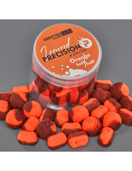 Boilies Precision Legend orange half & half Boilies Precision Legend orange half & half