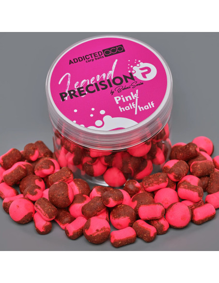 Boilies Precision Legend pink half & half Boilies Precision Legend pink half & half