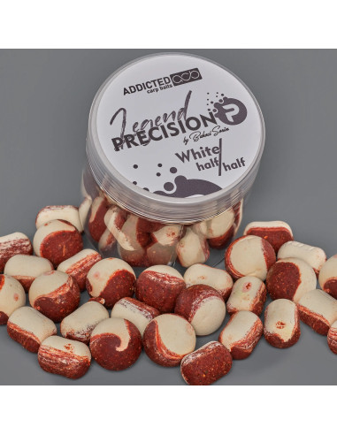 Boilies Precision Legend white half & half
