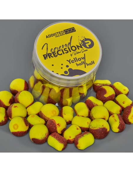 Boilies Precision Legend yellow half & half Boilies Precision Legend yellow half & half
