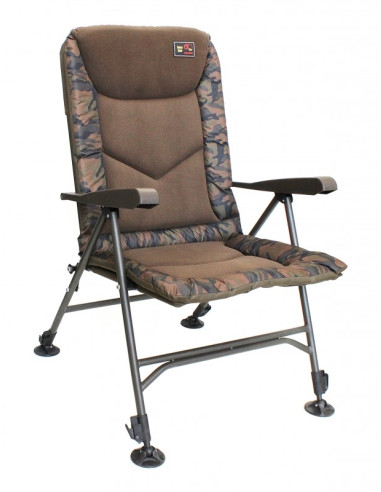 Scaun Zfish Deluxe Chair Camo, 54x48cm