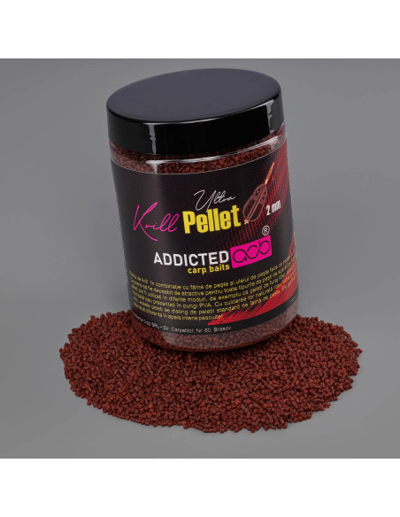 Addicted Carp Ultra pellet krill, 2 mm, 800 gr