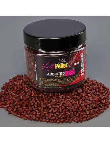 Addicted Carp Ultra pellet krill, 4,5 mm, 400 gr