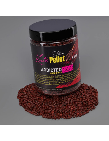 Addicte Carp Ultra pellet krill, 4,5 mm, 800 gr