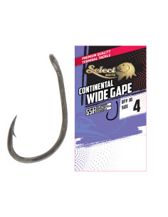 Carlige Select Baits Continental Wide Gape SSF Hooks, 10 buc/plic