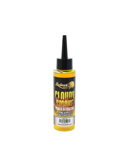 Select Baits lichid Cloudy Smoke Pineapple N-Butyric Acid, 115ml Select Baits lichid Cloudy Smoke Pineapple N-Butyric Acid, 115ml