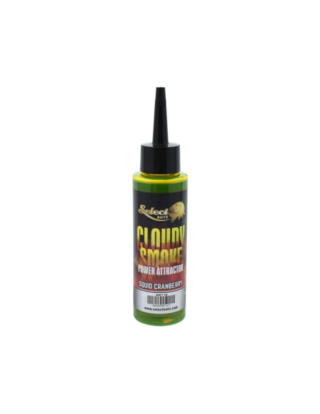 Select Baits lichid Cloudy Smoke Squid Cranberry, 115ml