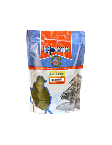 Nada Micutu Power Green Groundbait, 900 gr Nada Micutu Power Green Groundbait, 900 gr