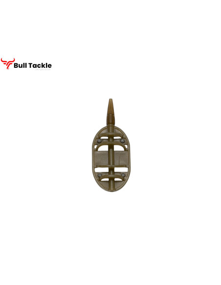 Method Feeder Bull Tackle In-Line Flat, Large Method Feeder Bull Tackle In-Line Flat, Large