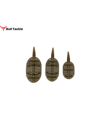 Method Feeder Bull Tackle In-Line Flat, Large