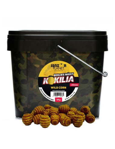 Boilies Senzor Kokilia Wild Corn, 20mm, 5kg
