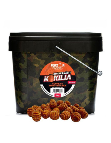 Boilies Senzor Kokilia Scopex & Monster Crab, 20mm, 5kg