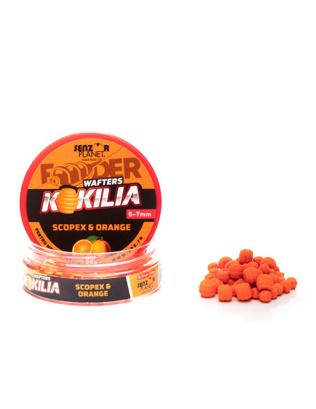 Wafters Senzor Kokilia Scopex Orange, 5-7mm, 25g Wafters Senzor Kokilia Scopex Orange, 5-7mm, 25g