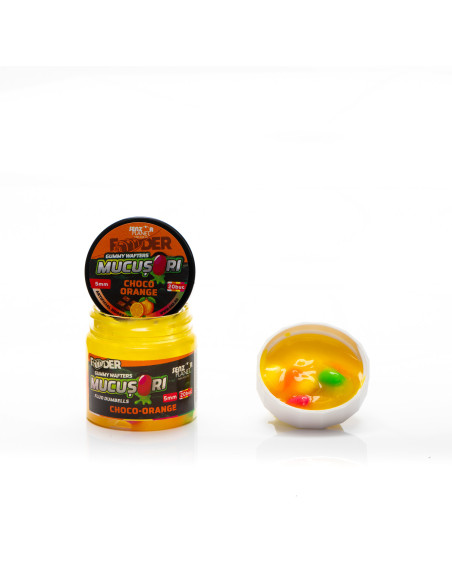 Dumbells Senzor Mucusori Wafters Artificial Choco Orange, 5mm Dumbells Senzor Mucusori Wafters Artificial Choco Orange, 5mm
