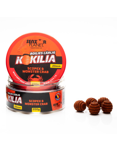 Boilies Senzor Kokilia Scopex-Monster Crab, 20mm, 200g